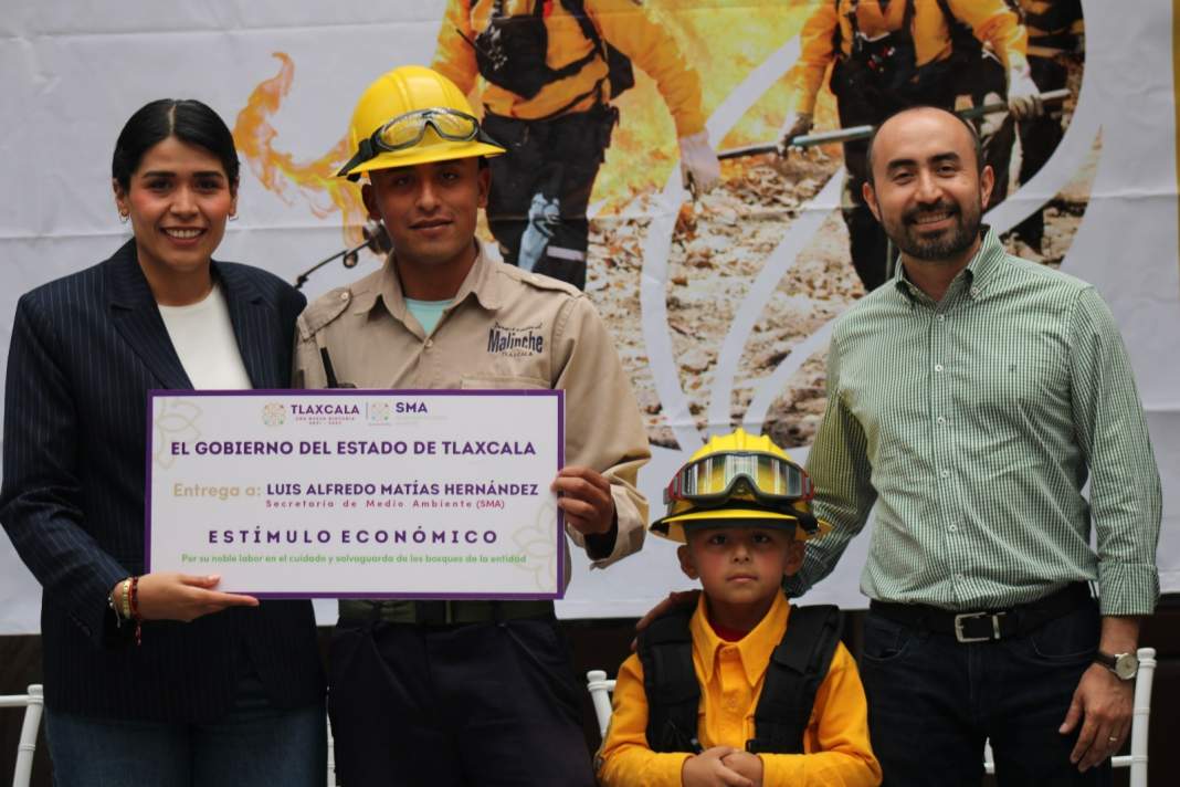 Tlaxcala honra a brigadistas forestales por proteger sus ecosistemas