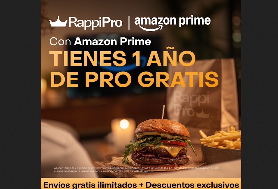 Amazon y Rappi amplían su alianza estratégica en México