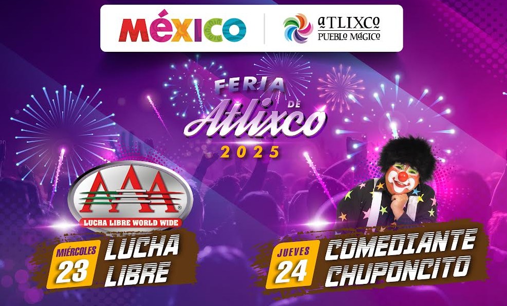 Atlixco vibrará con lucha libre y comedia familiar