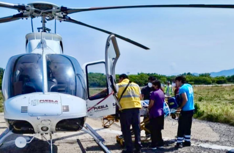 Exitosa atención a joven oaxaqueña trasladada por SUMA a Puebla