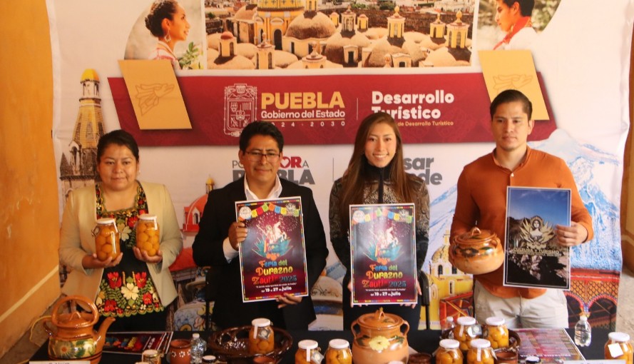 Zautla celebrará con orgullo la Feria del Durazno 2025