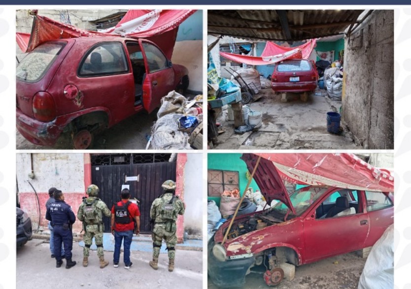 Cateo coordinado en Texmelucan permite recuperar auto robado