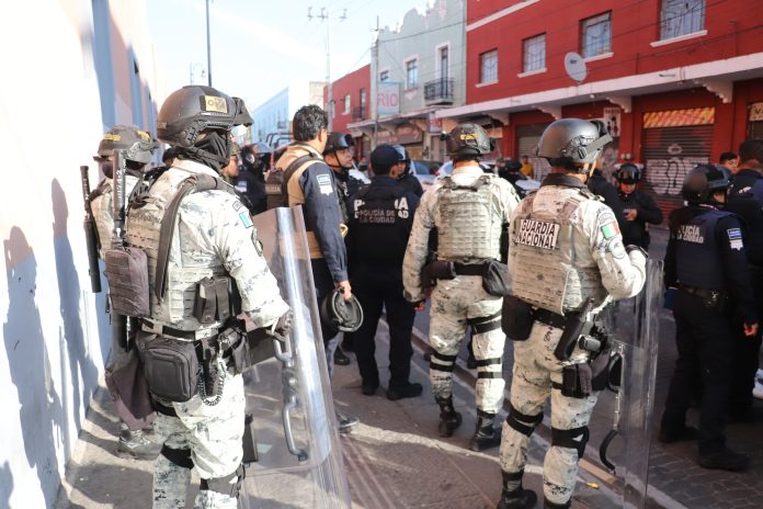 Capturan a extorsionador durante operativo en el Centro Histórico de Puebla