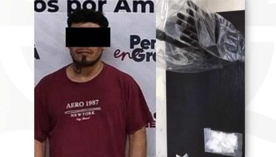 Detienen a hombre por narcomenudeo y ataques a vías de comunicación