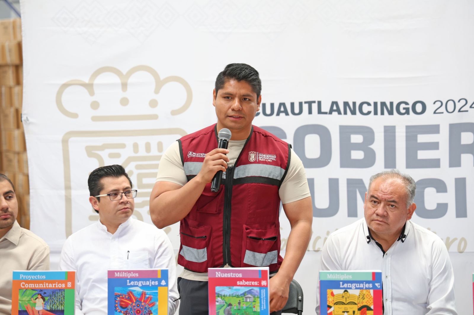 Cuautlancingo, importante para el desarrollo educativo de la región: Omar Muñoz 