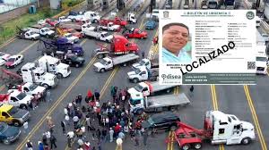 Hallan con vida a líder de ACME tras bloqueos y denuncias en Edomex