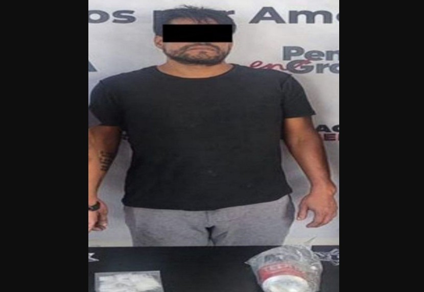 Detenido por posesión de droga en la colonia Benito Juárez