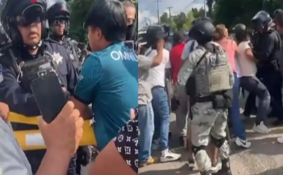 Conato de bronca por aseguramiento de moto en San Baltazar Tetela