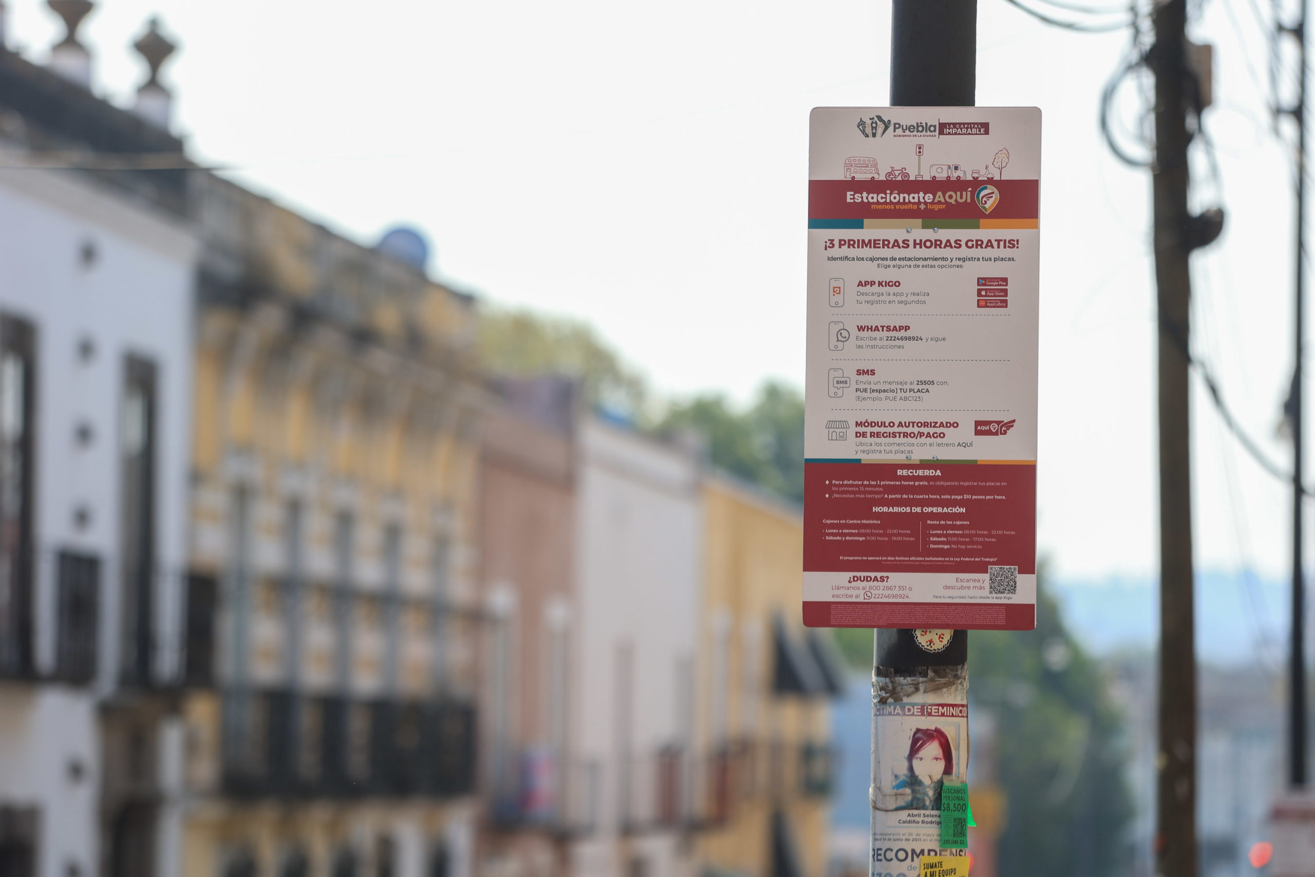 Analiza Ayuntamiento de Puebla ampliar parquímetros a dos nuevas zonas