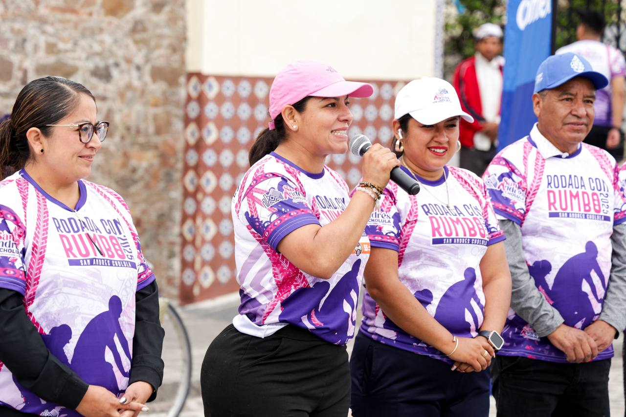 Promueve San Andrés Cholula la actividad física con la 3ra Rodada con Rumbo 2025