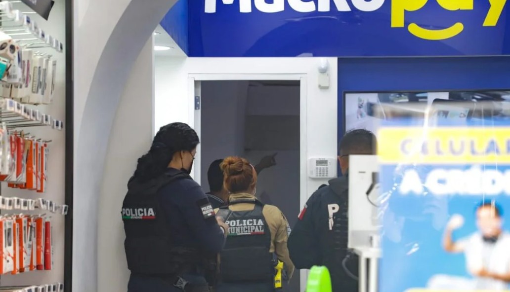 Violento asalto en Macropay de Plaza Dorada: roban celulares y efectivo