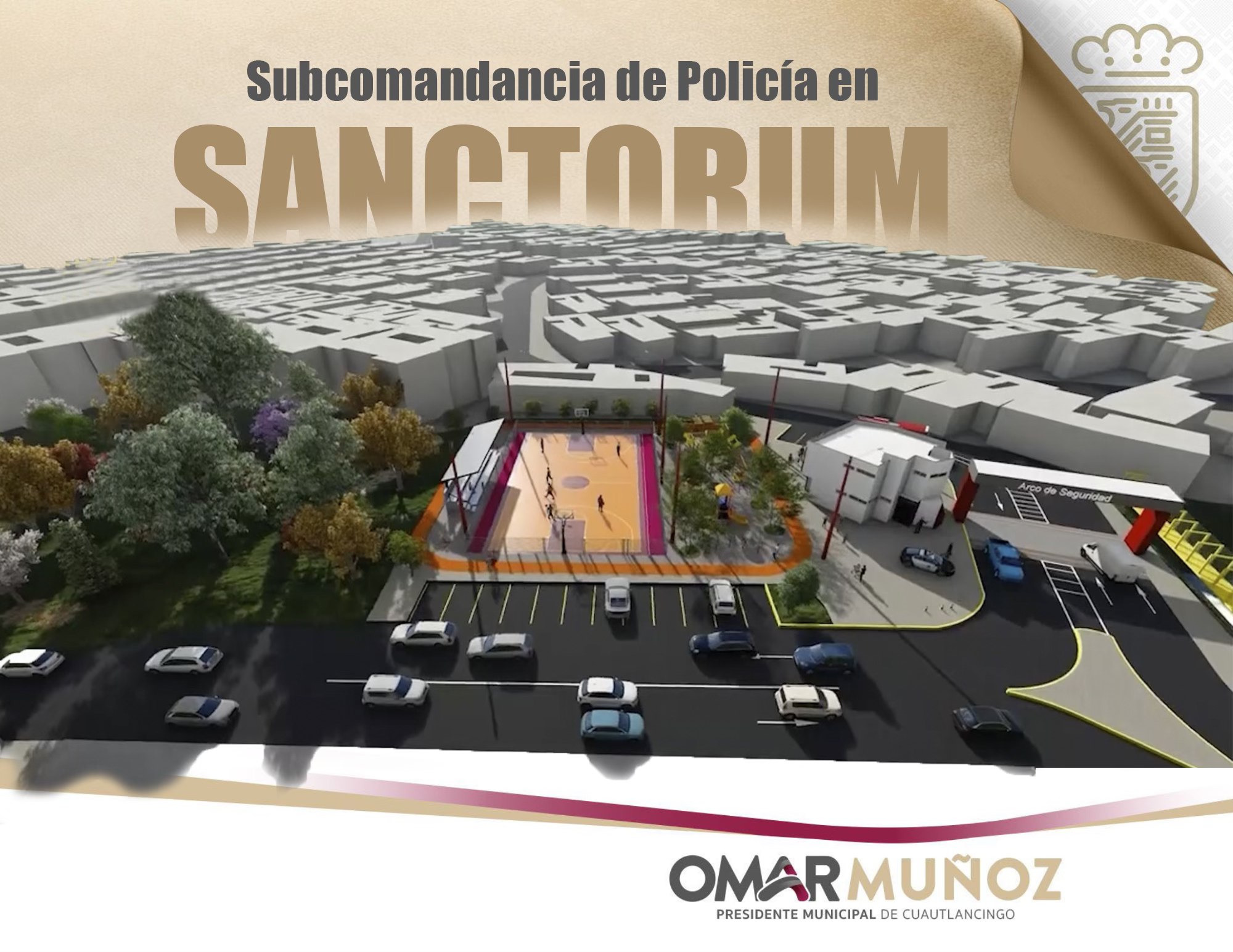 Construcción de subcomisaria en Sanctorum, plan integral de mejora en seguridad: Omar Muñoz