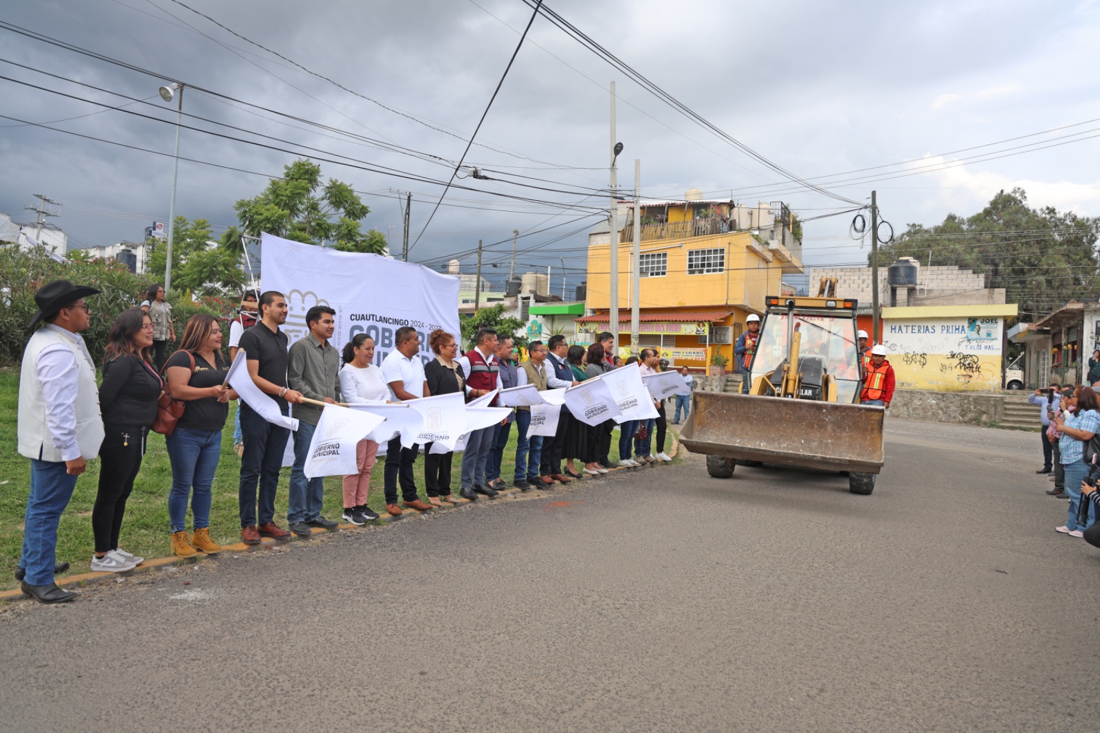 Inicia Omar Muñoz construcción de subcomandancia en Sanctorum 