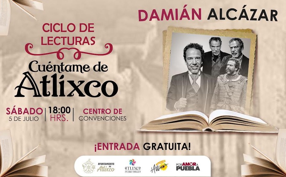 Atlixco de las Flores invita a un ciclo de lecturas cultural