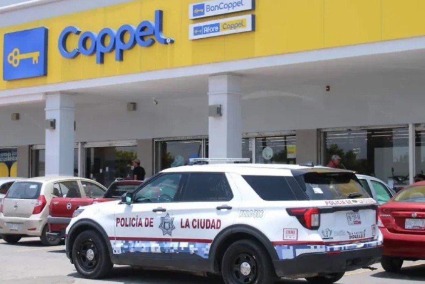 Violento asalto en Coppel Torrecillas moviliza a fuerzas de seguridad