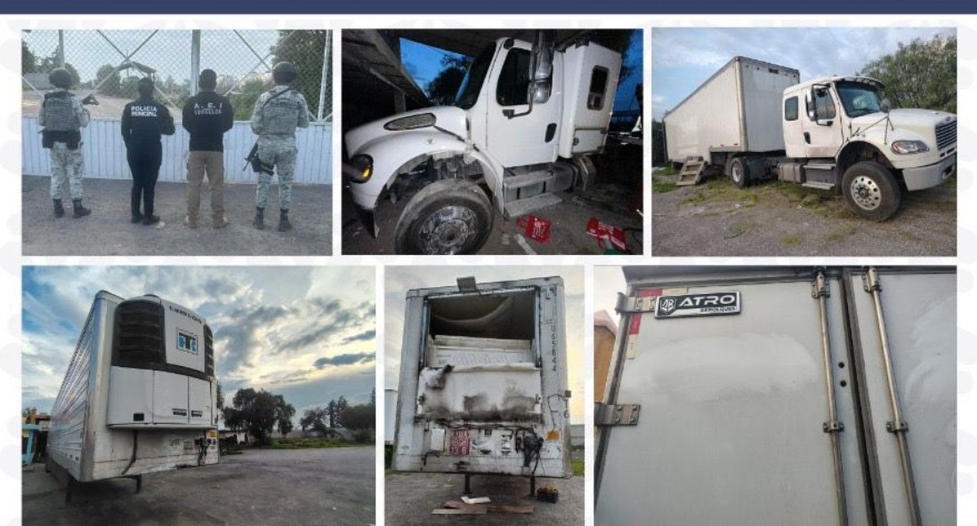 Recuperan vehículos robados en cateo coordinado en Quecholac