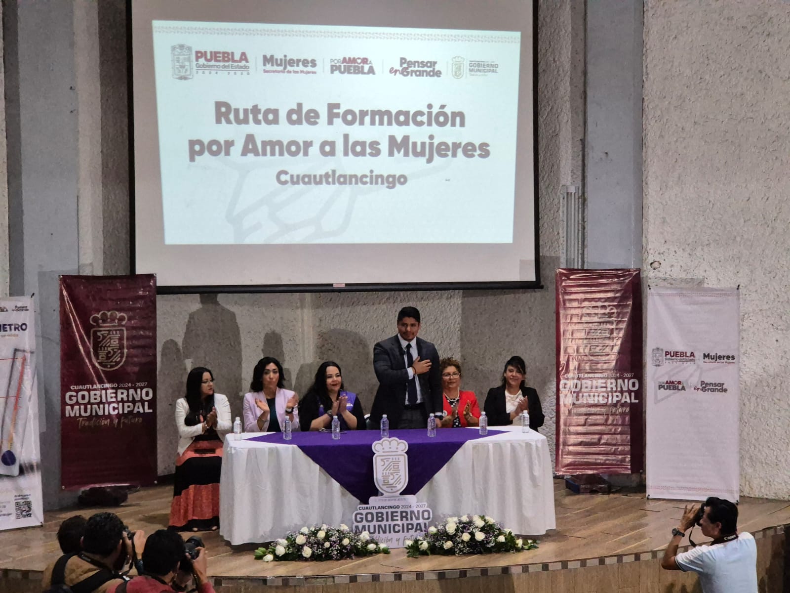 Impulsan en Cuautlancingo acciones para fortalecer el derecho al cuidado y prevenir la violencia de género