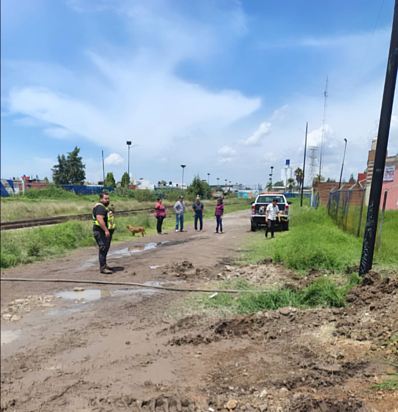 Bomberos intervienen ante inundación en la colonia La Joya tras intensas lluvias