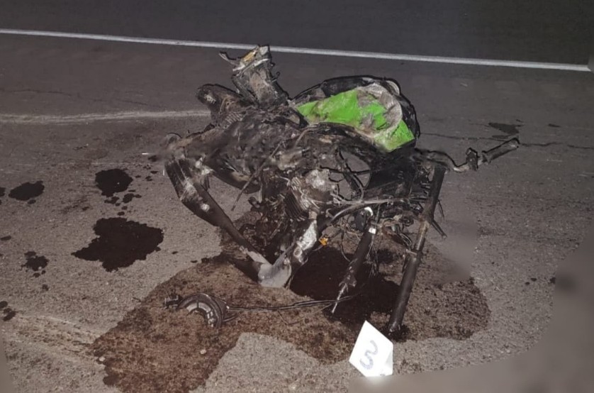 Tragedia en la autopista México-Puebla: mueren dos motociclistas