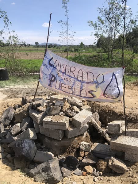 Habitantes de Xoxtla rechazan propuesta de Agua de Puebla y exigen cancelar concesiones