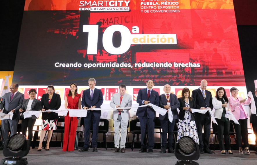 Gobernador de Puebla inaugura Smart City Expo Latam 2025