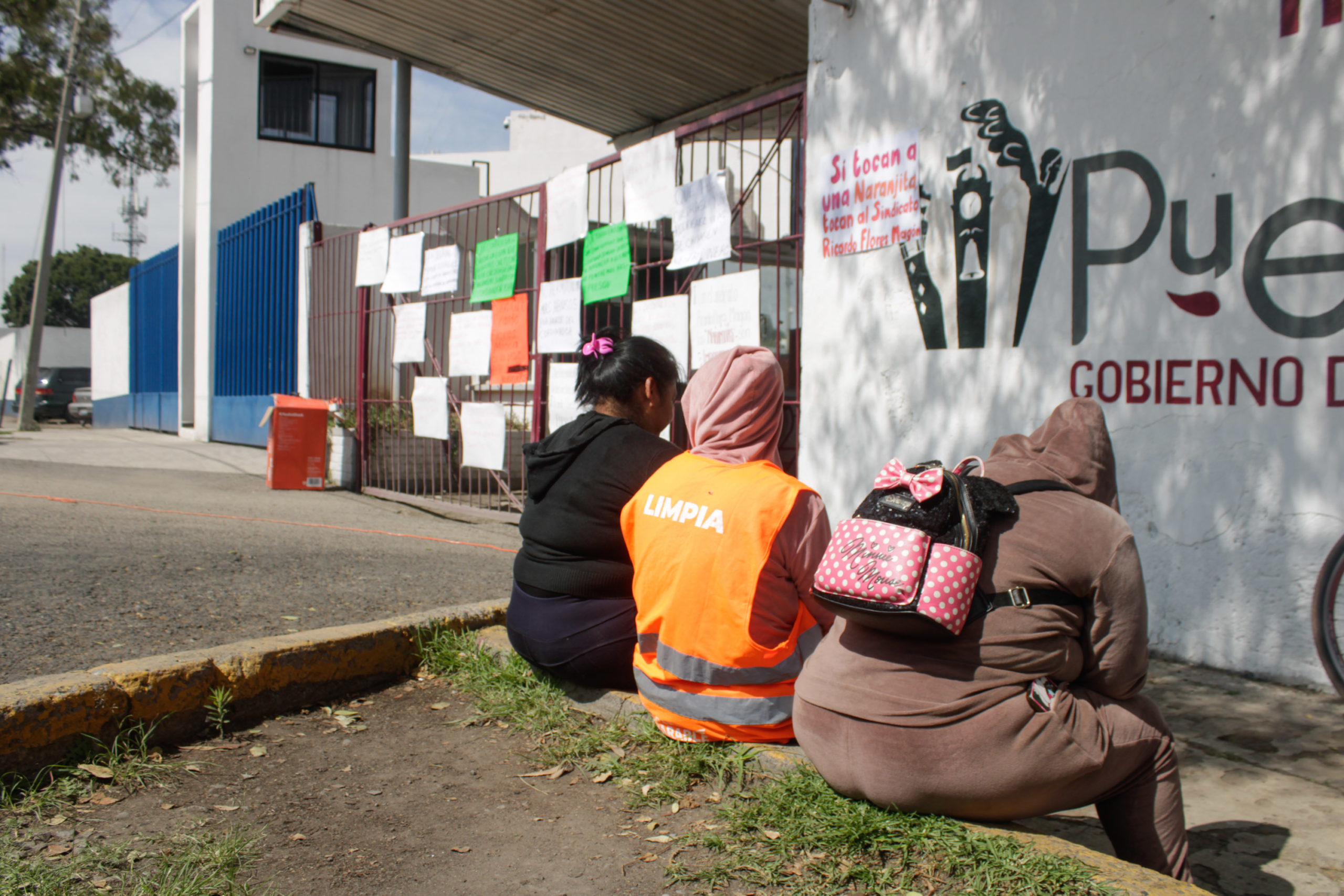 Organismo de Limpia responde a protesta de “naranjitas” en Valsequillo y garantiza continuidad del servicio