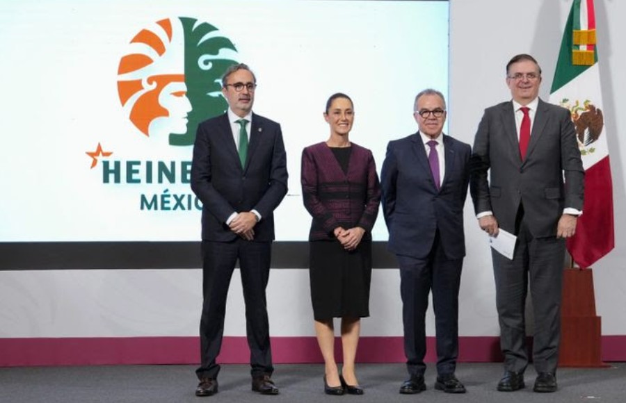 Heineken invertirá 2,750 mdd en Yucatán como parte del Plan México
