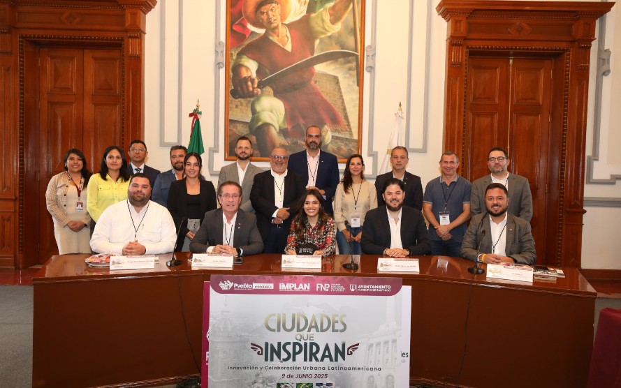 Puebla fortalece la cooperación internacional en soluciones urbanas