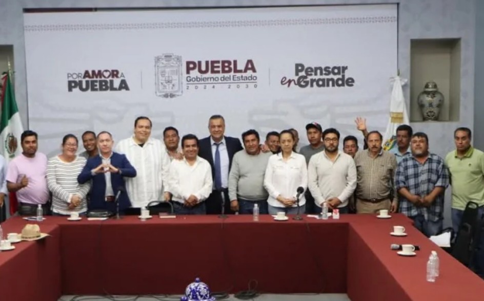 Reencuentro entre autoridades y comerciantes en Atlixco