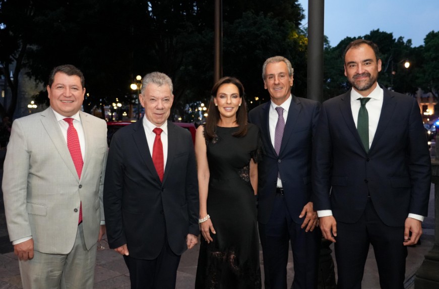 Puebla recibe al Nobel de la Paz Juan Manuel Santos en Smart City Expo LATAM 2025