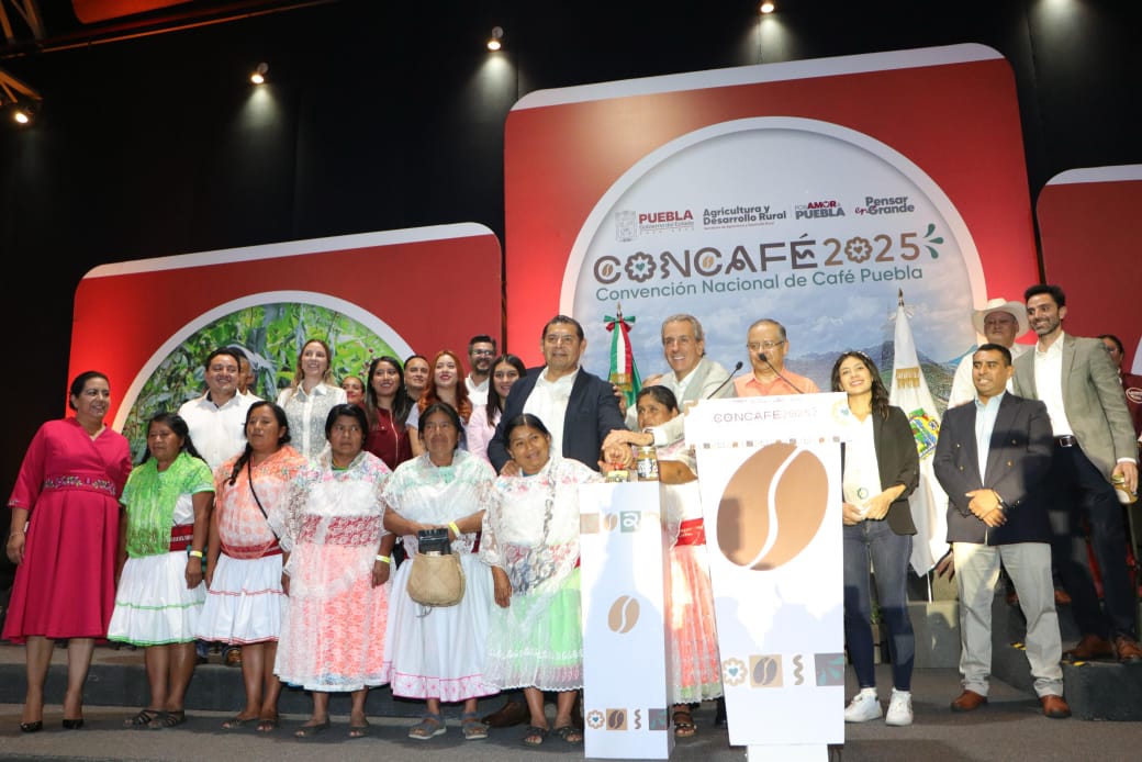San Andrés Cholula presente en la inauguración de CONCAFÉ Puebla 2025