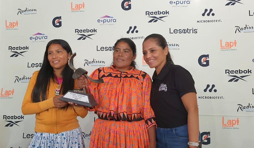 Lorena Ramírez sorprende al unirse a la carrera del Día del Padre