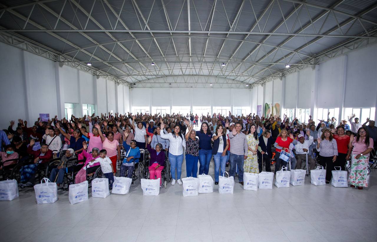 Con gran éxito concluye segunda entrega de apoyos alimentarios en San Andrés Cholula