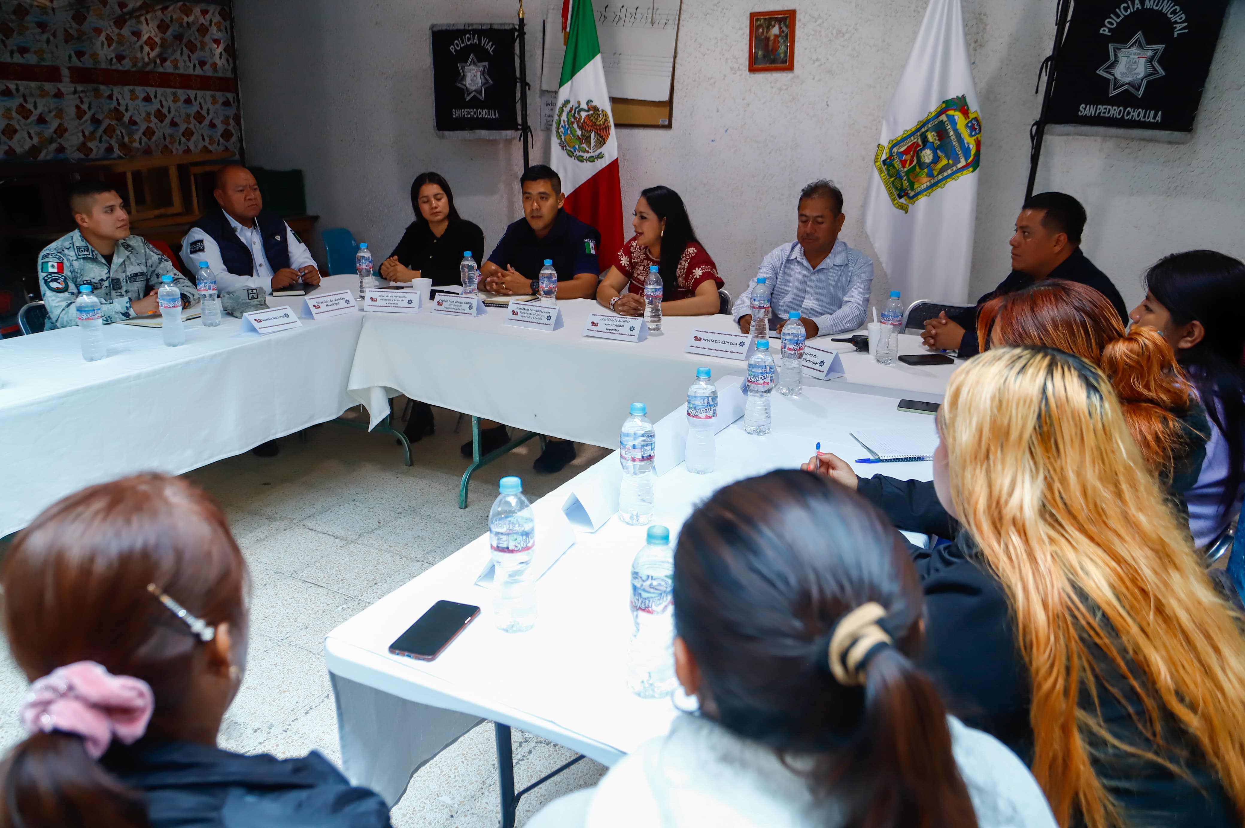 Gobierno de Tonantzin Fernández fortalece acciones de seguridad en las juntas auxiliares