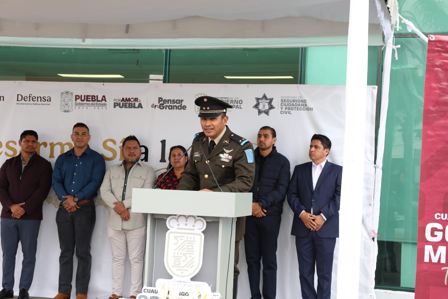 Encabeza Omar Muñoz arranque de la “Campaña de Canje de Armas de Fuego, Sí al Desarme, Sí a la Paz”