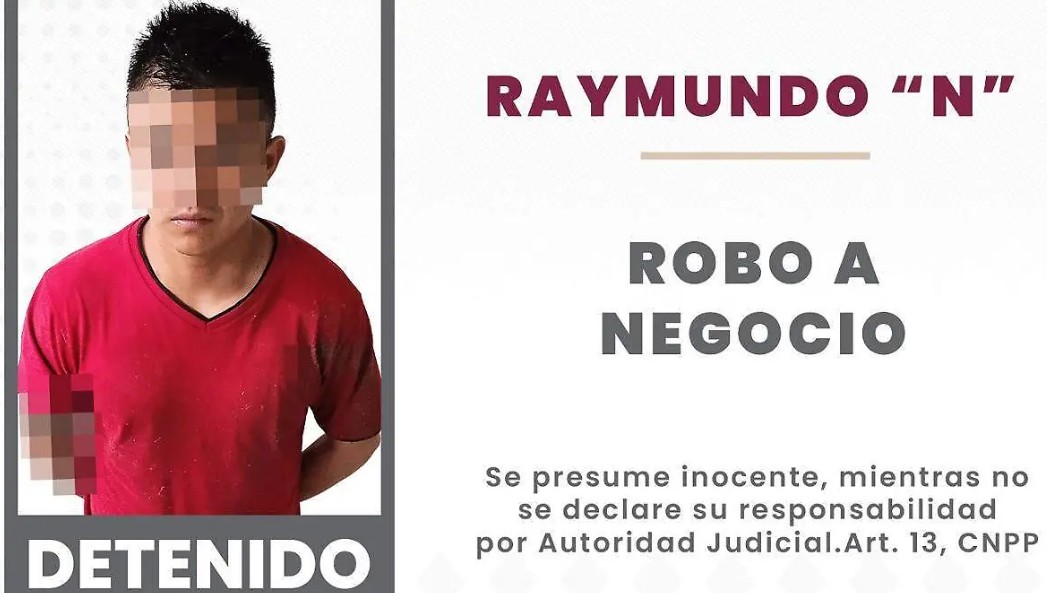 Policía de Puebla detiene a presunto asaltante de fonda en la colonia La Paz