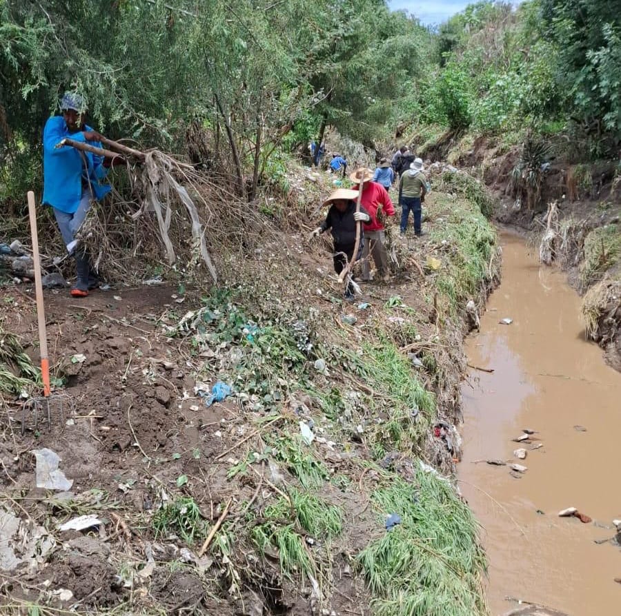 Desbordamiento de ríos por huracán afecta a familias en San Martín Texmelucan