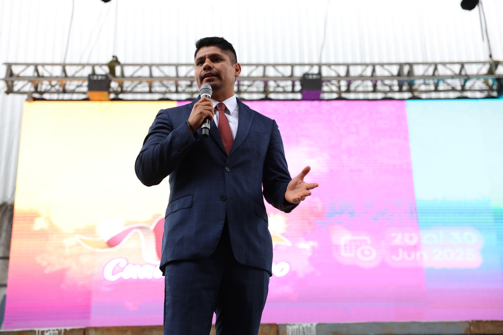 Inaugura Omar Muñoz tradicional “Feria Cuautlancingo 2025”