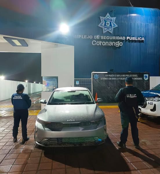 Policía de Coronango asegura dos vehículos con reporte de robo en operativos distintos