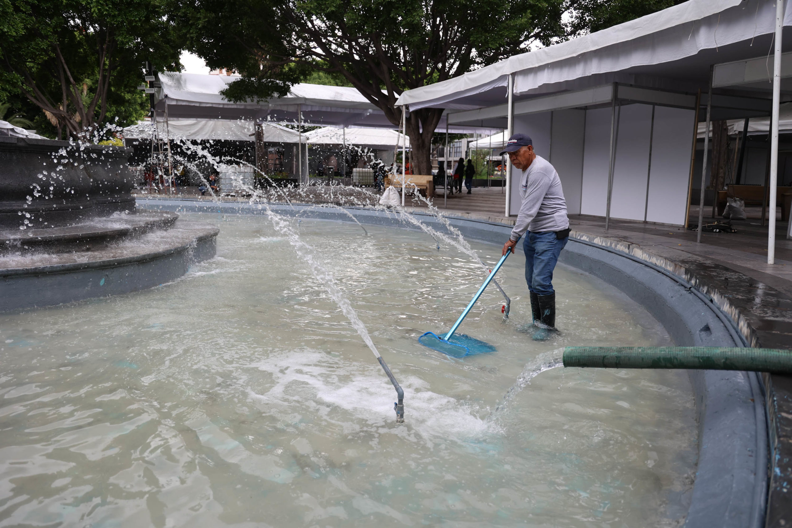 Ayuntamiento de Puebla destina 12.5 millones de pesos para rehabilitar fuentes públicas