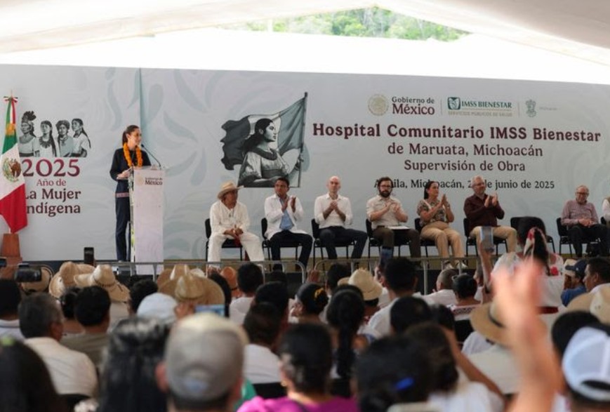 Sheinbaum confirma inauguración del Hospital IMSS Bienestar en Maruata