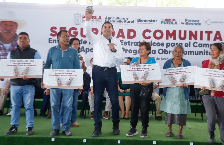Gobierno de Puebla impulsa el campo con inversión histórica y visión social