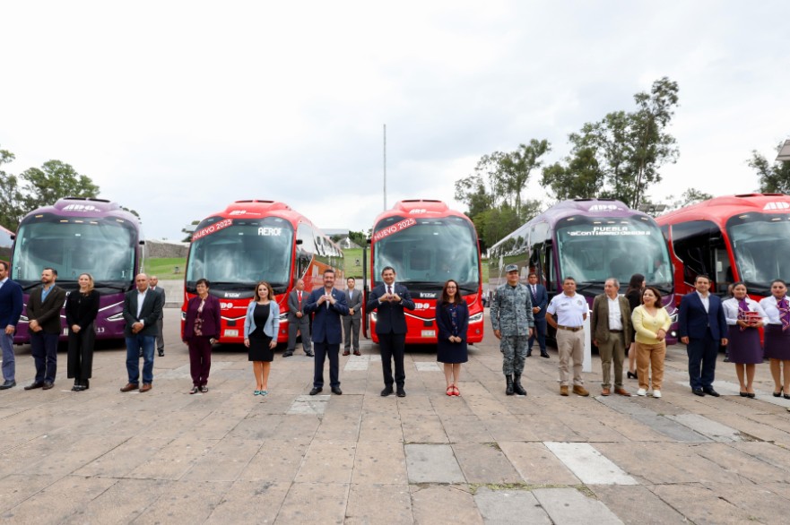 Gobierno de Puebla y ADO impulsan movilidad con inversión de 100 mdp