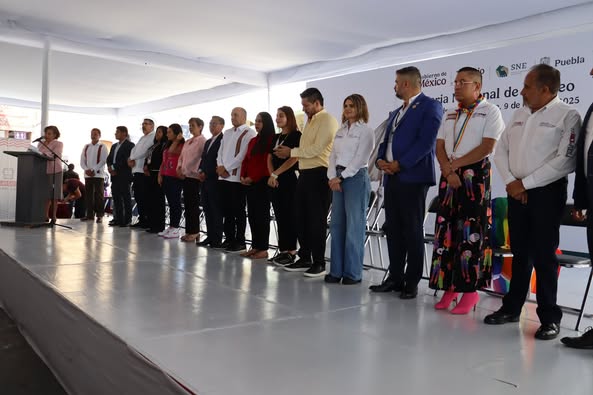 Realizan Feria Nacional de Empleo en San Pedro Cholula con más de mil vacantes