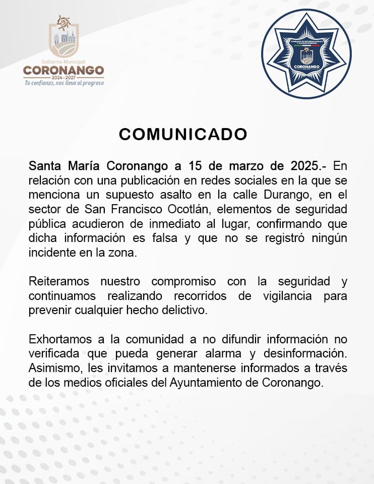 Comunicado 