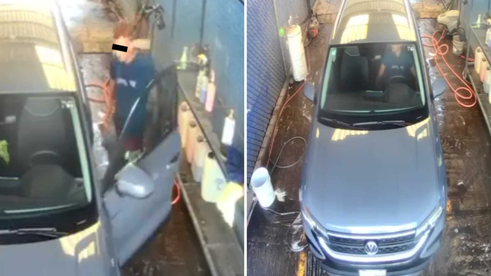 Empleado roba camioneta en Puebla en solo 28 segundos