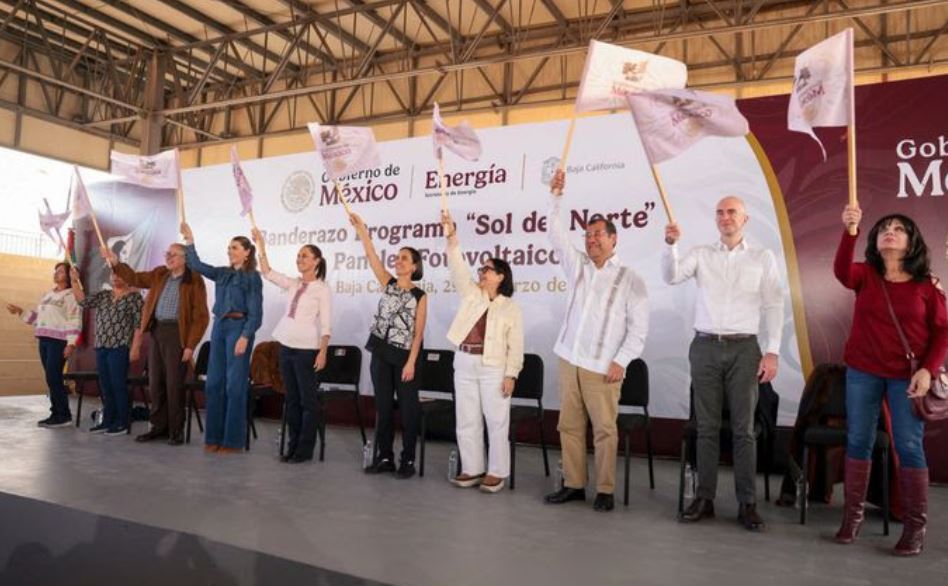 Sheinbaum impulsa energía solar con el programa Sol del Norte