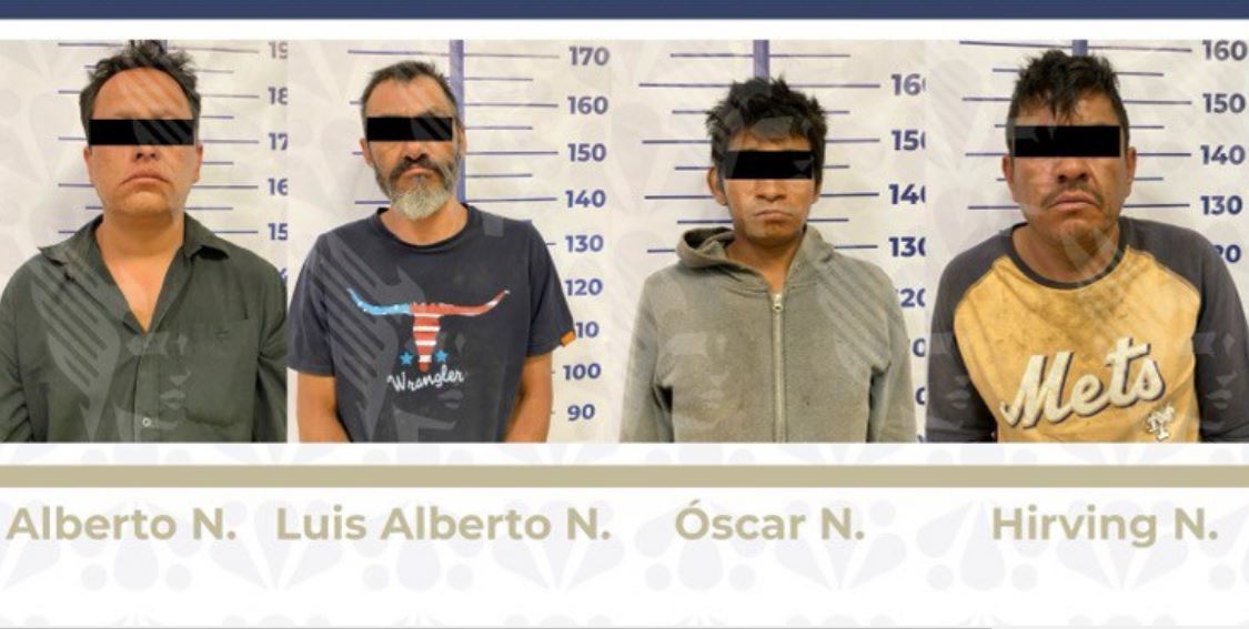 Detienen en Amozoc a banda que alteraba vehículos robados