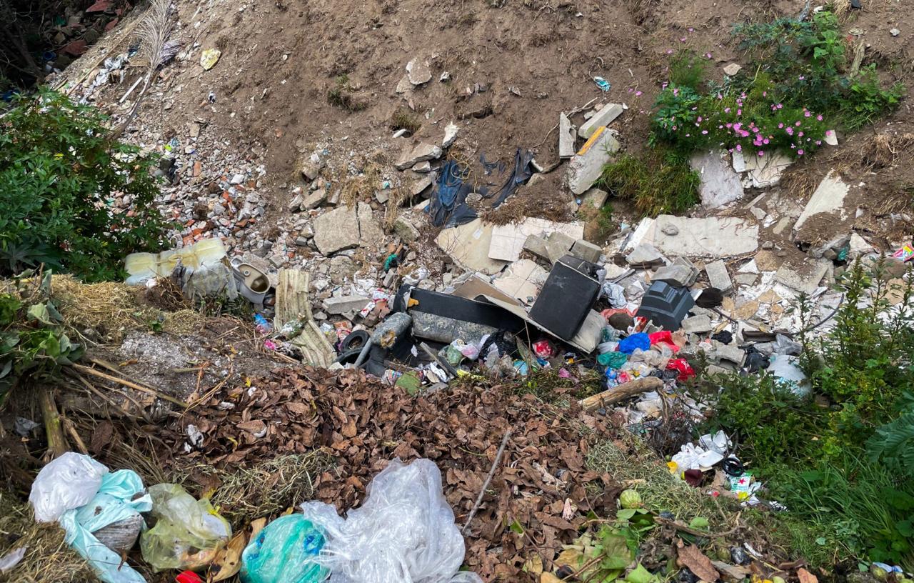 Llaman a evitar depósito de basura en zonas rurales y barrancas