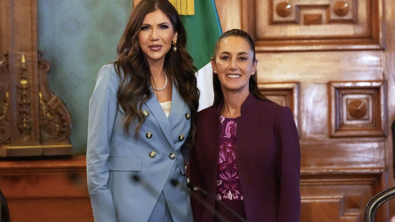 Sheinbaum defiende la soberanía de México tras reunión con Kristi Noem